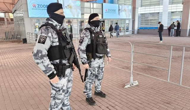 Росгвардия обеспечила безопасность баскетбольного матча  в Москве