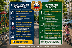 О правилах поведения на дороге!