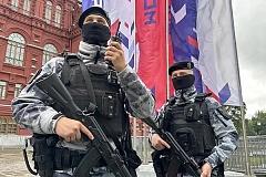Росгвардия обеспечила безопасность на праздновании Дня города в Москве