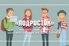 Профилактическое мероприятие Подросток-семья с 14 по 18 сентября 2026