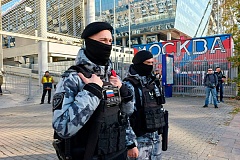 Безопасность спортивных мероприятий в Москве обеспечила Росгвардия 